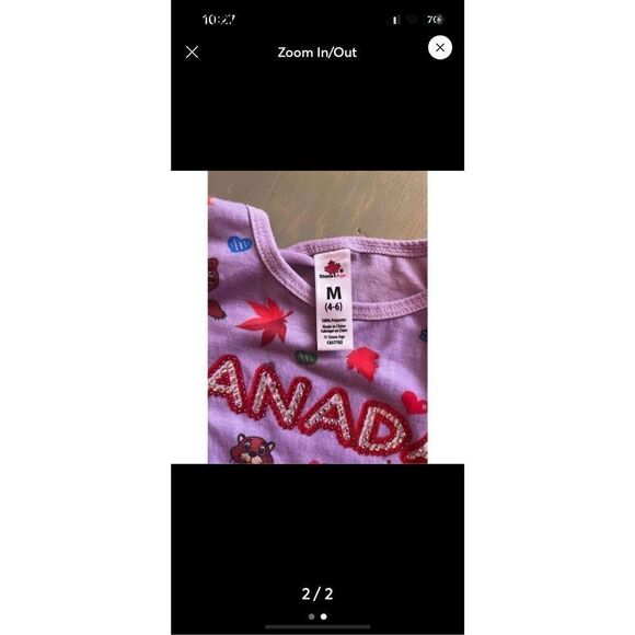 Stone Age character graphic T-shirt, size youth, medium kids toddler 4-6 - Picture 2 of 2